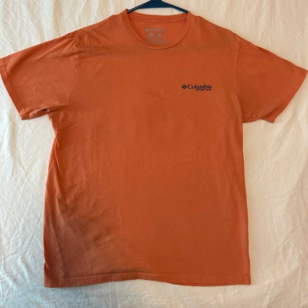 Columbia Orange Men's T-Shirt